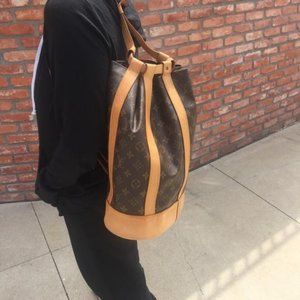 authentic Louis Vuitton backpack RANDONEE GM